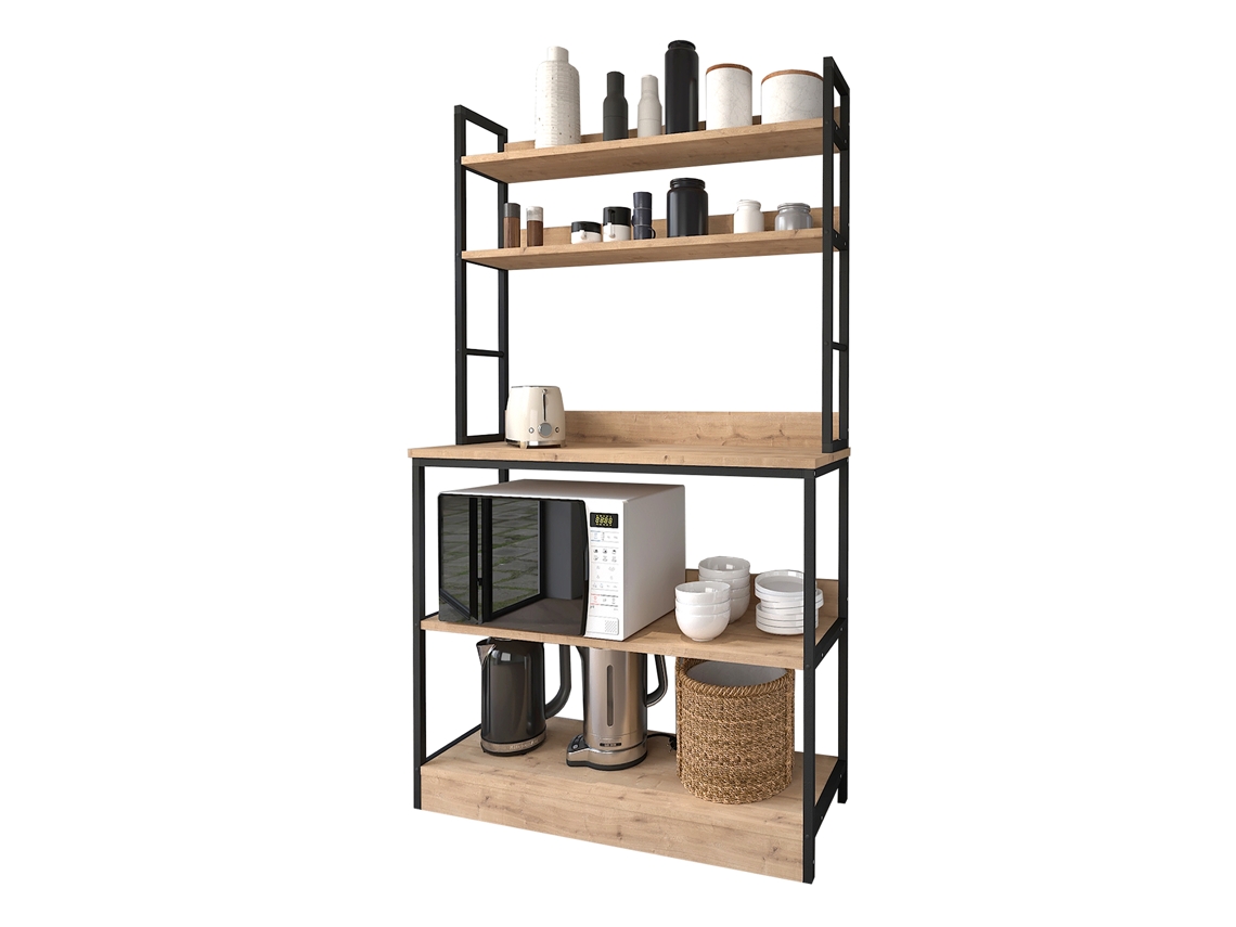 Estanteria Para Cocina De Metal 5 Niveles 161X101X36 Safir VENPRODIN