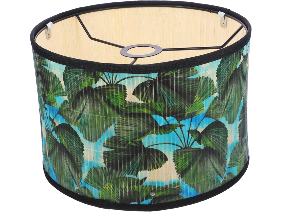 Difusor De Luz Colgante Decorativo De Bambú, Estructura Suave Y Superficie Lisa, Adecuado Para