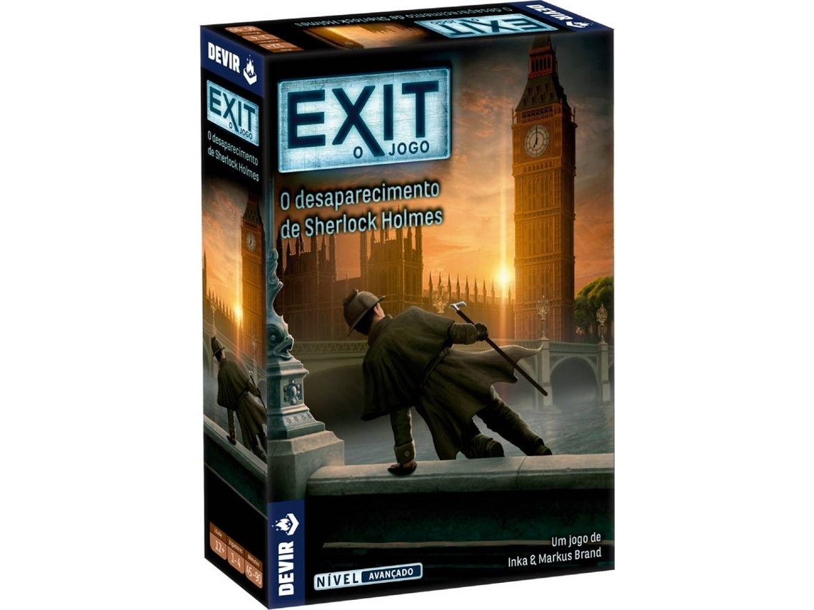 Juego DEVIR Exit: Desaparecimento Sherlock Holmes