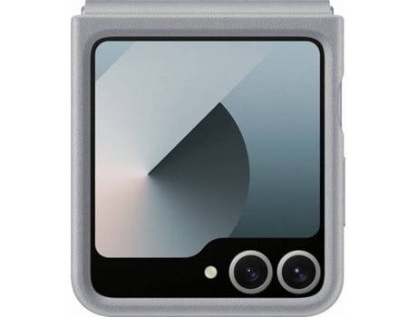 Funda SAMSUNG Galaxy Z Flip 6 Vegana (Gris)