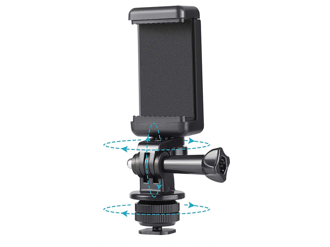 Adaptador Universal de Trípode OHPA D010 para Smartphone Negro