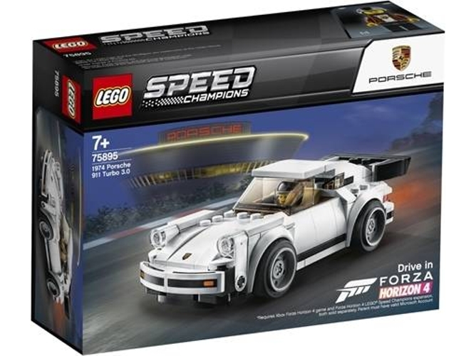 LEGO Speed Champions: 1974 Porsche 911 Turbo 3.0 - 75895 (Edad Mínima: 7 - 180 Piezas)