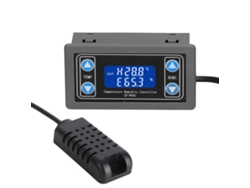 Controlador Digital Lcd De Temperatura Y Humedad Para Incubadoras, Invernaderos, Agricultura, Silvicultura Y Ganadería.