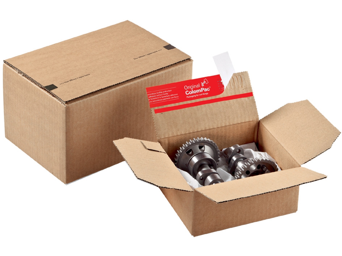 Caja Base de Flash COLOMPAC con Cierre Autoadhesivo