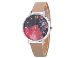Reloj De Cuarzo Para Mujer Con Correa Triangular Ajustable Y Acabado En Plata Blanca.