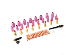 Kit De Accesorios Para Antorcha Tig De La Serie Wp-17/18/26 Con Copa De Cerámica Y Lente De Gas.