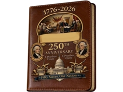 Cuaderno de tapa dura conmemorativo de la Independencia de los Estados Unidos, diario patriótico de colección, recuerdo para maestros.