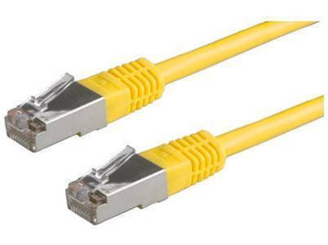 Cable de Red NILOX (RJ45 - 5 m - Amarillo)