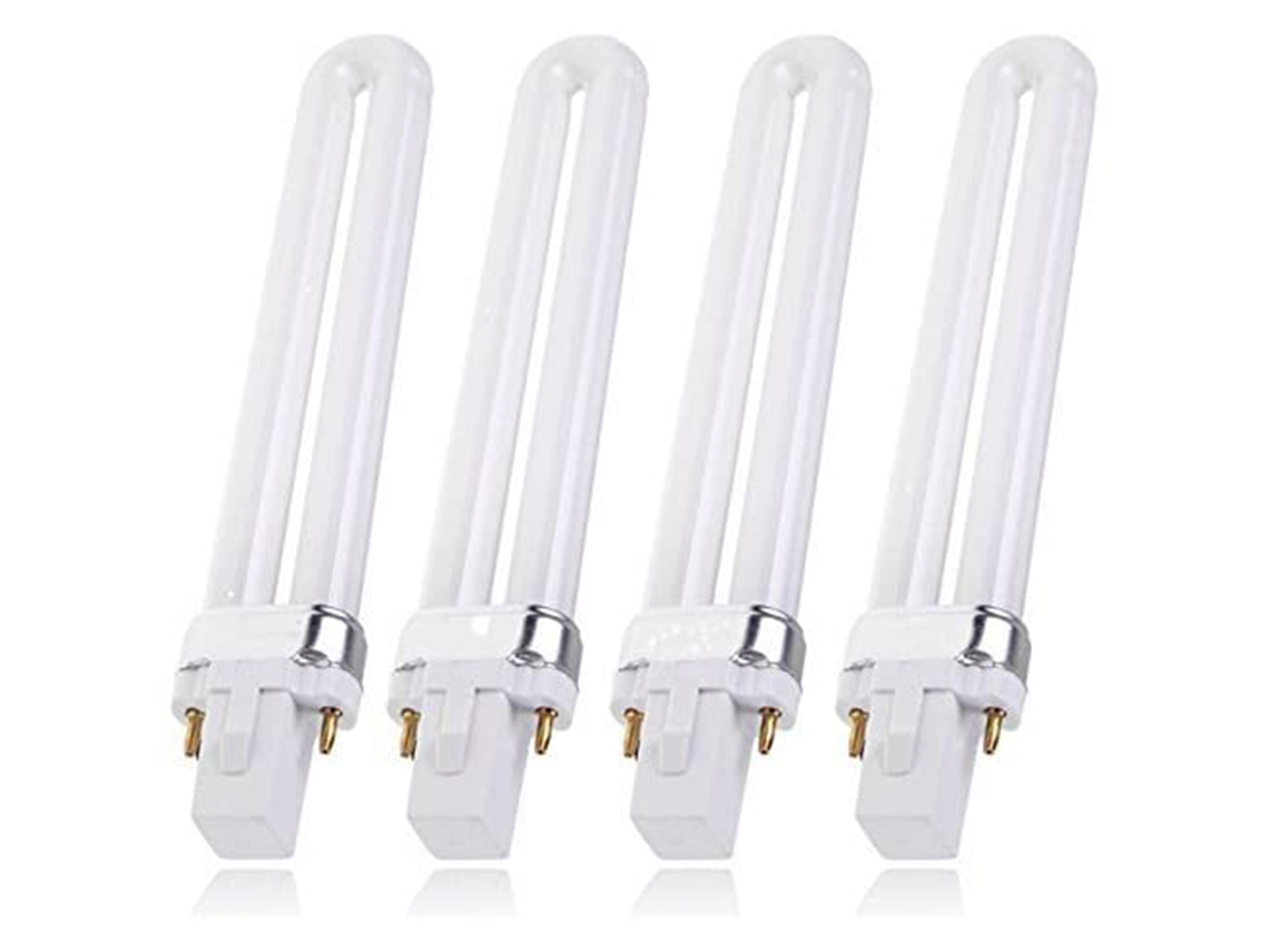 2026-lámpara Uv Para Arte De Uñas 9w Secador Eléctrico Bombilla Uv En Forma De U Tubo De Luz Uv