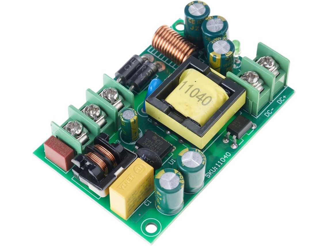 Placa Adaptadora De Corriente Continua De 5 V 3 A, Entrada De Ca 220 V, Salida Estable Para