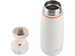 Hervidor eléctrico portátil de viaje, 350 ml, con conexión USB y aislamiento térmico para mantener la temperatura.