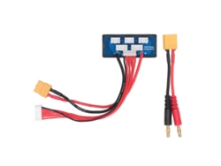Placa De Carga Paralela Xt60, Adaptador Banana, Balanceador De Batería 2s 3s, Carga Inteligente