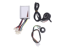 Kit De Controlador De Motor Para Bicicleta Eléctrica De 48 V Y 500 W Con Acelerador De Pulgar Y Limitador De Velocidad, Universal Para Triciclos Y Motocicletas.