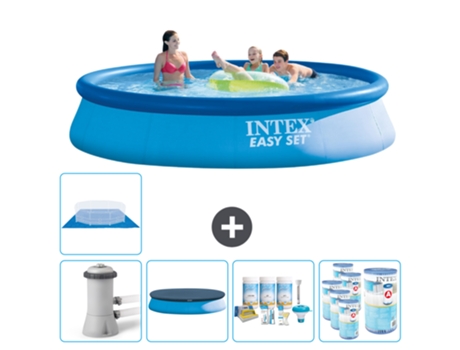 Piscina Insuflável INTEX 28142GN-CB15 (7290 L - 396x84cm)