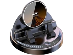 Soporte Para Teléfono De Coche Con Sensor Inteligente Y Rotación De 360°, 15 W