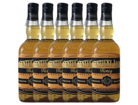 Licor PEQUEÑOS PRODUCTORES Kentucky Jack Honey Licor De Whisky (0.7 L - 6 unidades)