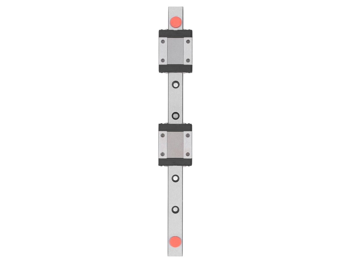 Kit De Rieles Lineales Mgn12c Con 2 Bloques, Pequeño Y Ligero, Alta Capacidad De Carga Para Impresoras 3d Y Máquinas Cnc, 100 Mm