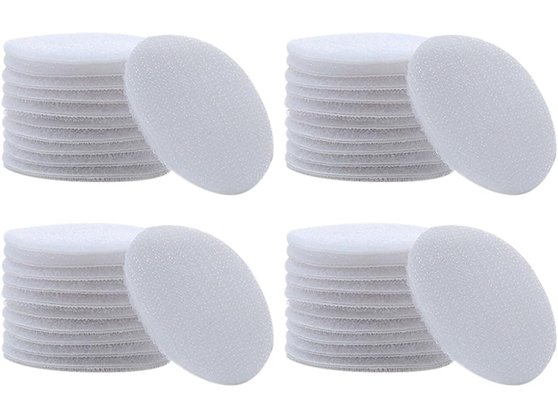 Pegatinas Antideslizantes Para Sofás Y Cojines, Sujetas Sábanas, 40 Pares, Blancas, Adhesivas.
