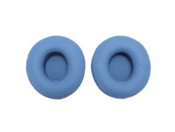 Almofadas De Reposição Para Fones De Ouvido Couro Protéico Para Fones Bluetooth Supra-auriculares Sem Fio Azul