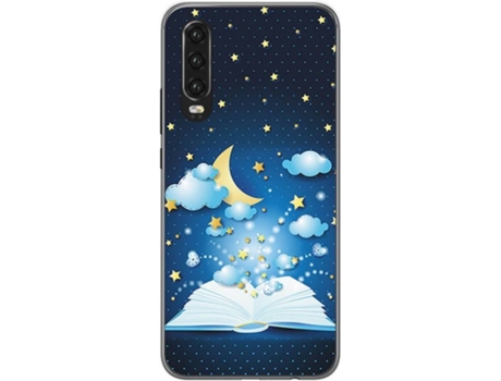 Carcasa Huawei P30 TUMUNDOSMARTPHONE Libro Cuentos Multicolor
