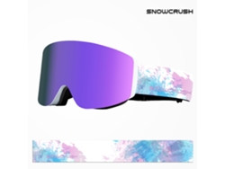 Óculos De Esqui Pro Sem Moldura Com Lentes Intercambiáveis E Proteção Uv400