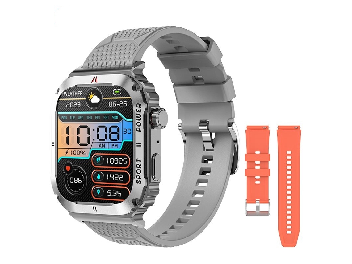 Reloj inteligente Mdug (gris)