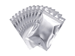 2026altiro-100 Bolsas Sellables De Papel De Aluminio Para Guardar Alimentos Y Artículos Para Fiestas (plateadas, 10*15 Cm)
