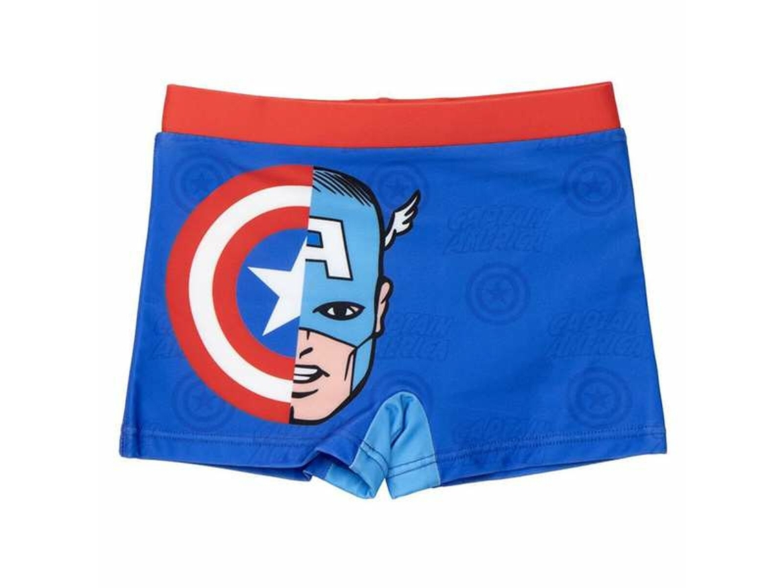 Bóxer De Niño The Avengers Azul Oscuro