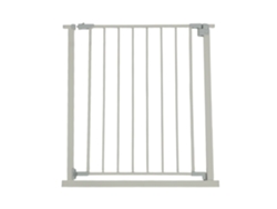 Barreira De Segurança Para Escadas Relaxdays, 75–80 Cm, Sem Perfuração, Para Bebés E Crianças, Cinza.