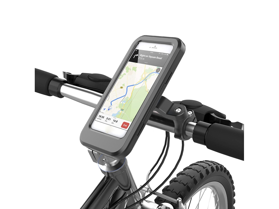 Soporte magnético para teléfono de bicicleta, resistente al agua IPX4