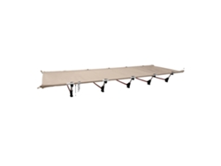 Cama de camping, ligera, plegable, color caqui.