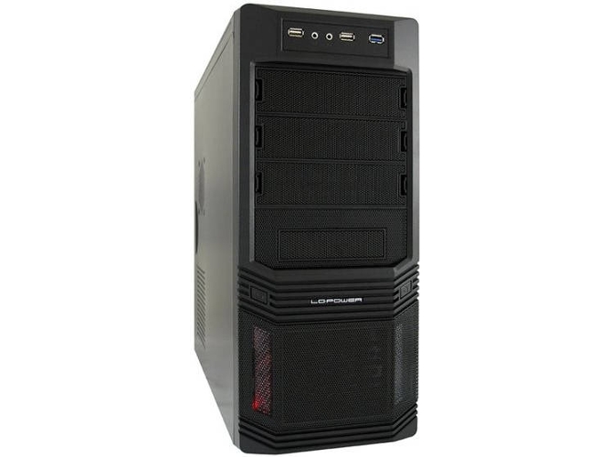 Caja PC LC-POWER Pro-925B (ATX Mid Tower - Negro)