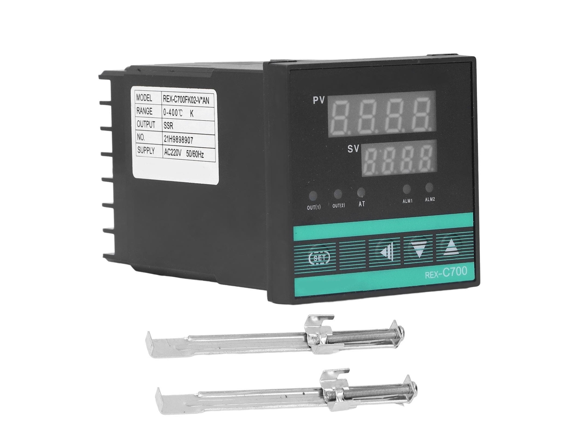 Termostato Digital Con Regulador De Temperatura Ajustable De 0 A 400 °c Ca
