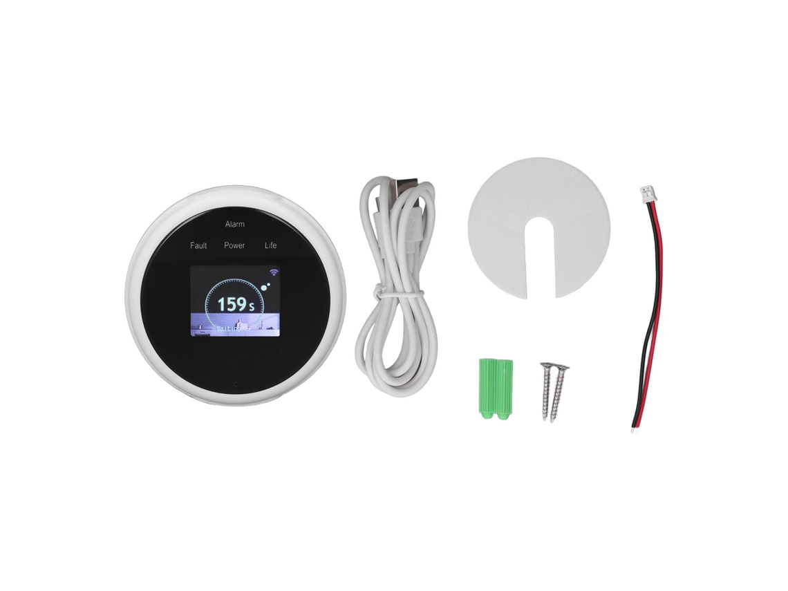 Sensor Inteligente De Gas Natural Y Glp Con Alarma De Fugas Wifi, Usb 5v Para El Hogar Y La Empresa.