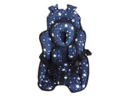 Cómodo inserto suave para asiento de coche para bebés, ajustable, de poliéster, versátil.
