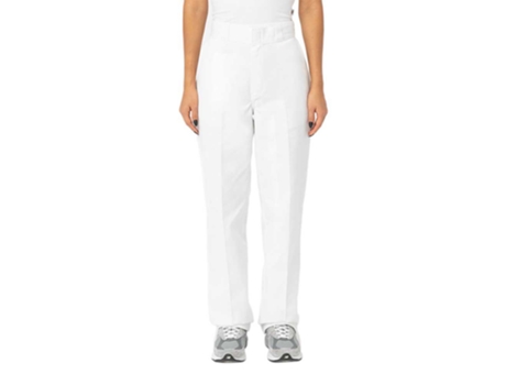 Calça DICKIES Calças Chino 874 Work Rec Branco 30 / 32 Mulher
