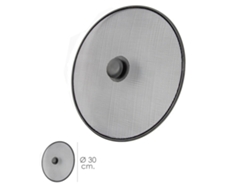 Tapa Anti Salpicaduras Sarten Acero Ø 30 cm Negro. ORYX