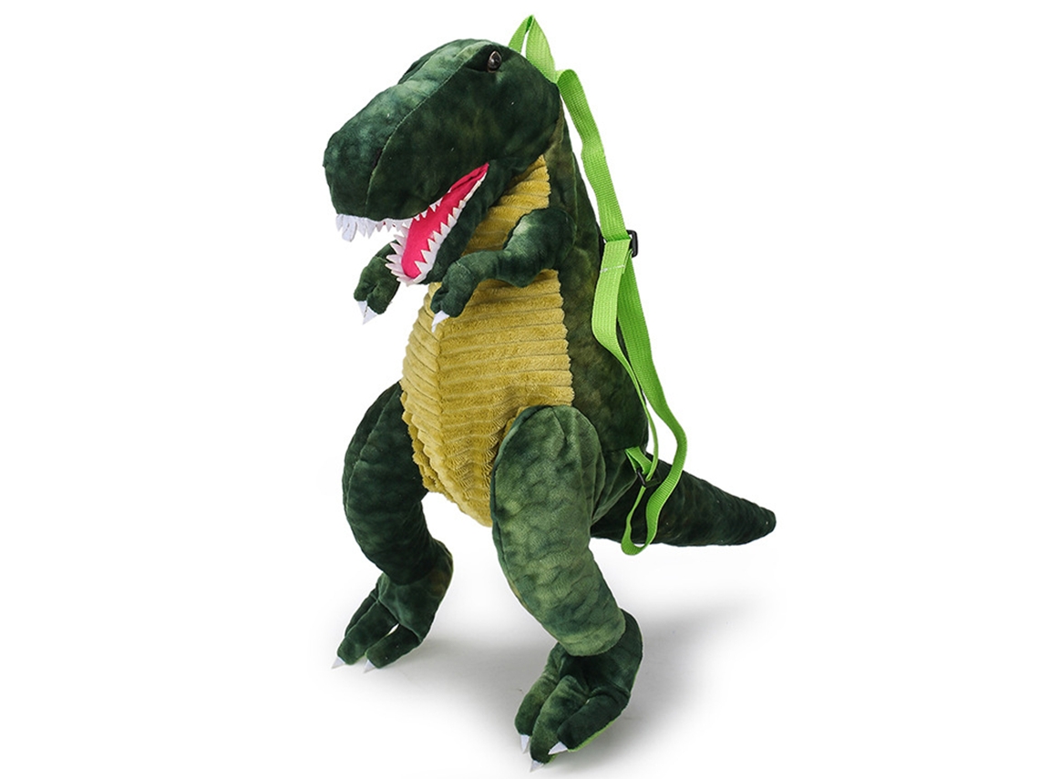 2026-mochila De Dinosaurio Para Niños Con Splicing De Dibujos Animados