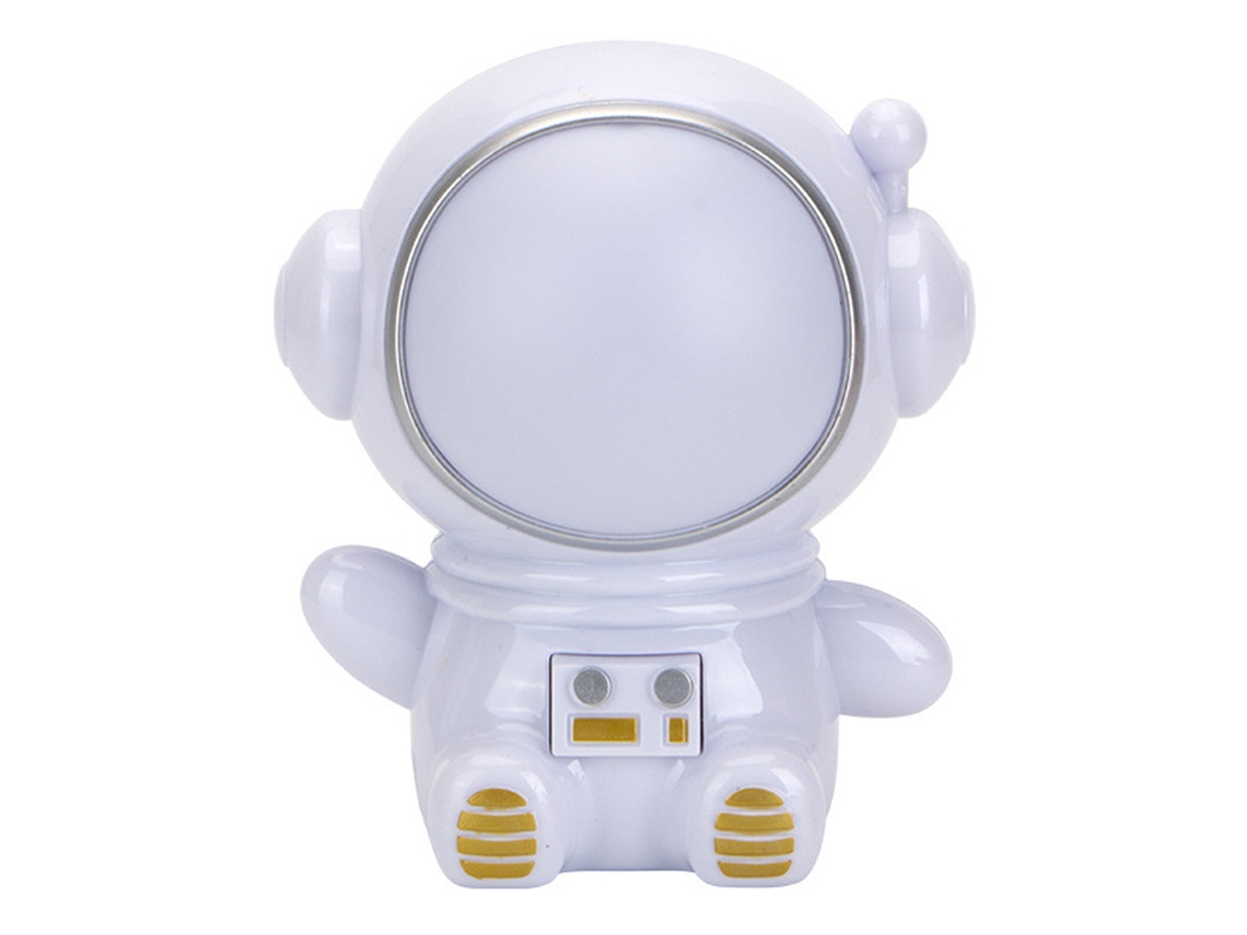 Luz nocturna de astronauta, luz nocturna LED decorativa para mesita de noche