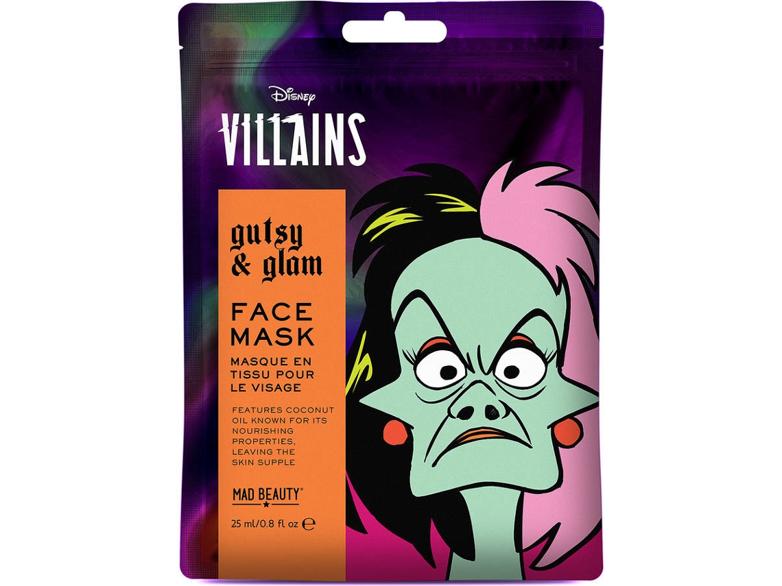 Mascarilla Facial MAD BEAUTY Disney Pop Villains Cruella (25 ml)