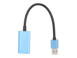 Capturadora De Vídeo Hd 1080p A 60 Fps Con Adaptador Hdmi F A Usb 3.0 Am Para Xbox One, Ps3 Y Portátiles.