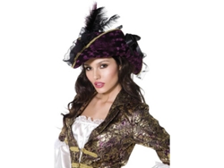 Sombrero DISFRAZZES Pirata (Talla: Talla Universal)