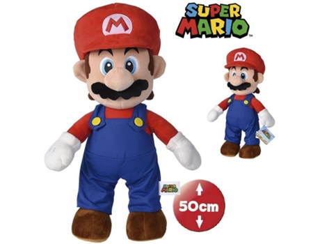 Peluche SIMBA Peluche Mario 50Cm (Edad MÁÂÁÂÁÂÁ nima: 1 AÁÂÁÂÁÂÁ±o - 50 cm)