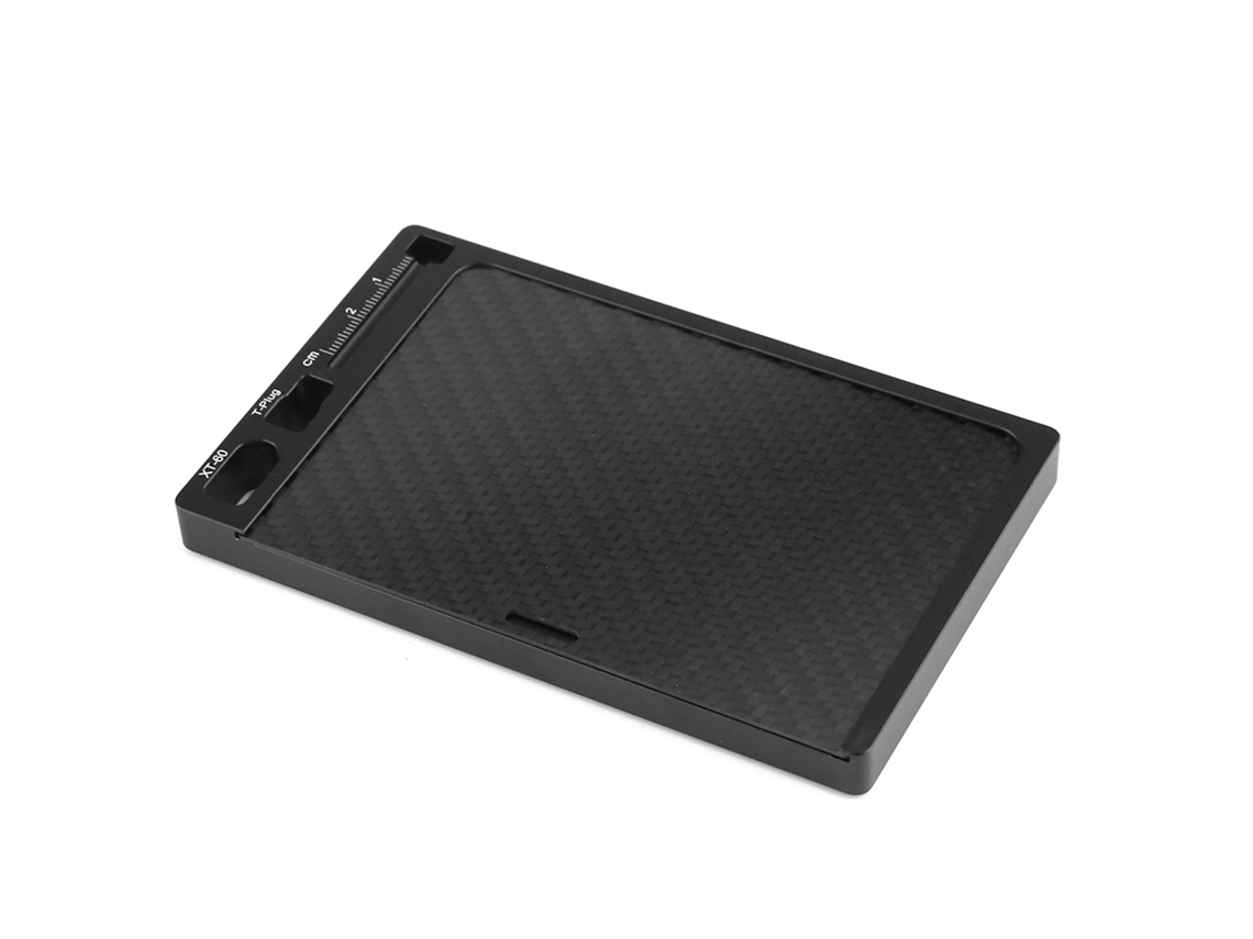 Caja Almacenamiento Piezas Repuesto Coche Modelo Caja Tornillos Magnética Plug Xt60 Estación Soldadura Para Scx10 90046 Trax4 2wd 4wd