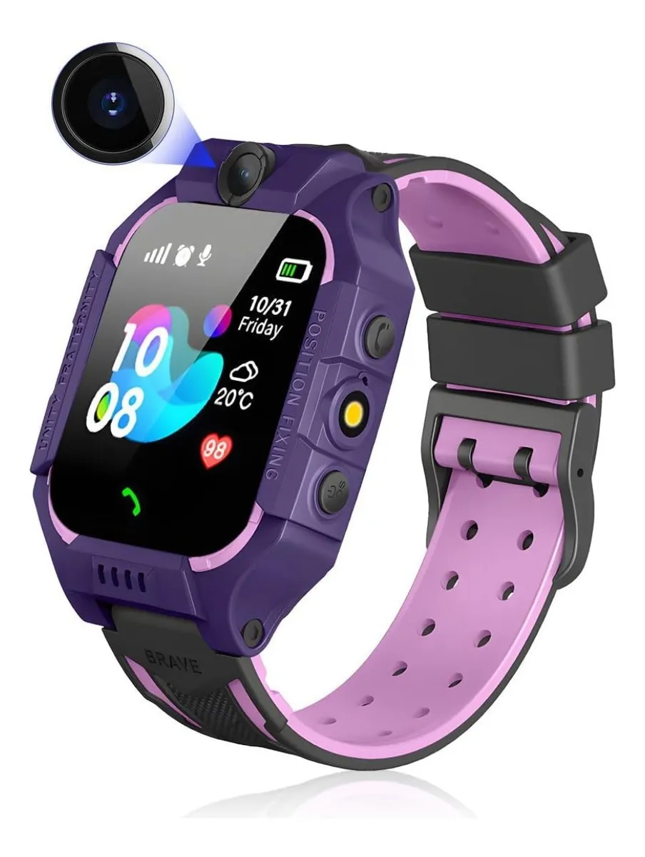Reloj inteligente Vayotoy para niños con cámara de advertencia