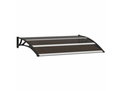 Toldo para puerta 120x75 cm negro Pc MAISON EXCLUSIVE