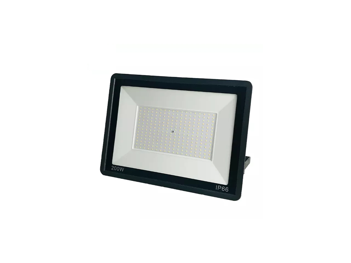 Proyector LED Slim Serie Apple 200W 6000K IP66, Perfecto para Iluminación Exterior e Interior