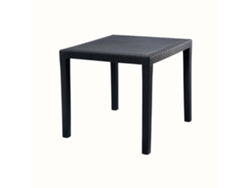 Mesa de jardín IPAE PROGARDEN King Antracita (79x79x72cm)