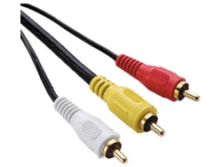 Cable MULTI4YOU (3xRCA - 3 m - Negro)