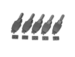 10 Piezas De Interruptores De Antorcha De Soldadura Tig Negros Para Accesorios De Soldadura De Argón Abs Con Núcleo